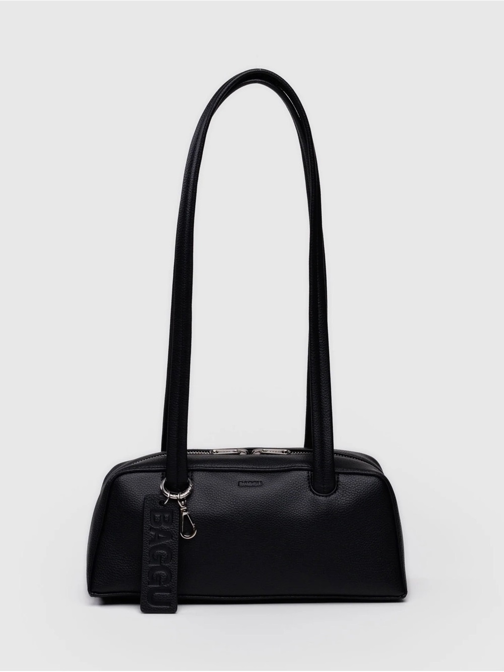 Baggu Small Recycled Leather Bowler Bag